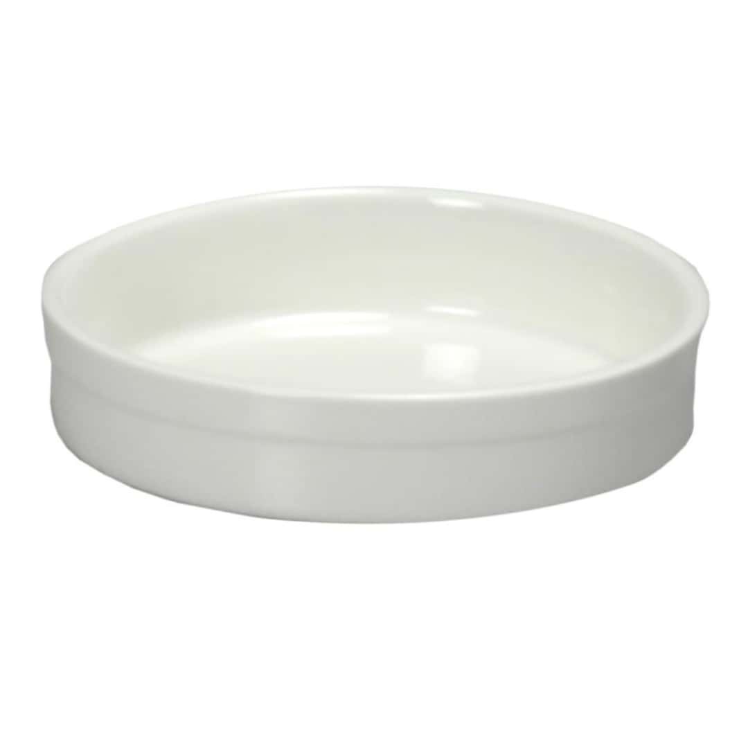 White Porcelain Cream Catalana Cup ø 11.8 cm h. 2.8 - Medri
