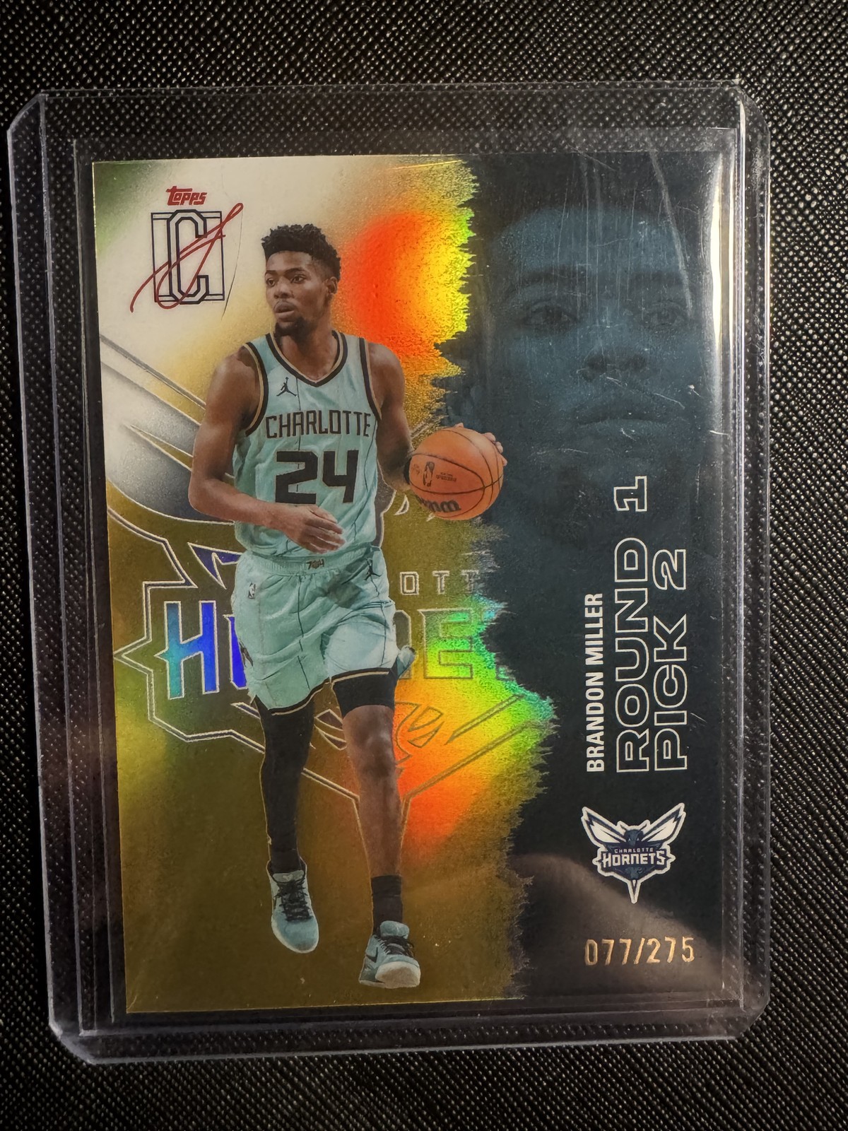 2025-26 Topps Signature Class #3 Brandon Miller Gold #/275