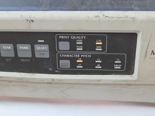 *FOR PARTS* OKI MICROLINE 320 TURBO NADELDRUCKER - Bild 3 von 17