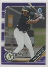 2019 Bowman Chrome Prospects Purple Refractor 91/250 Jameson Hannah #BCP-198 6u5