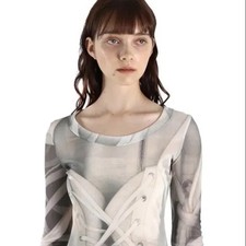 2000 Archives Corset Mesh Top   Limited Edition