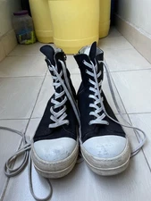 Rick Owen Drkshdw high top trainers size 43 EU