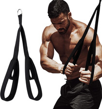 Vulken Palestra,Attrezzi Palestra Casa Cavo Di Trazione Cavo per Tricipiti Lungo