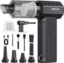 Compressed Air Duster,150000Rpm Electric Air Duster, Vacuum Cleaner Bag Vacuum
