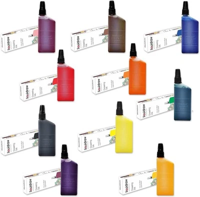 Liquidraw Technical Pen Ink - 10 x 25 ml | verschiedene Farben | wasserfeste Tinte