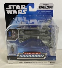 Star Wars Micro Galaxy Squadron Pirate Snub Fighter Battle Damaged 0229 NEW