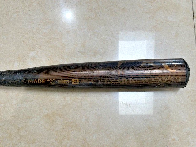 Bate de béisbol Demarini Voodoo One 2024 VOC24 BBCOR 33 en 30 oz USADO Foto 4 de 4