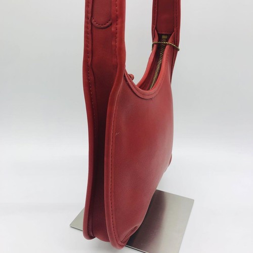 Old Coach Shoulder Bag 9020 Usa Ergo Red - Picture 6 of 18