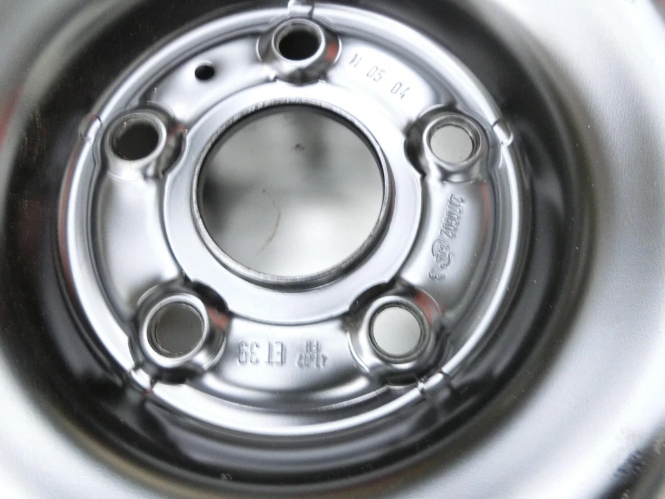 1x Komplettrad Ersatzrad Felge 125/70R17 5X114.3 für Toyota Avensis T25 06-08 - Bild 3 von 4