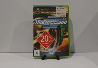 Need for Speed: Underground 2 PAL 2004 Microsoft Xbox EA Games w/ Manual - Image 1 of 2