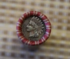 ROLL OF OLD PENNIES-1909 FL IH-estate saleRead for free shipping-1003