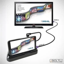 Universal Phone Streamer HDMI XL MHL HD (PC & MAC) & Charging Dock - Micro USB