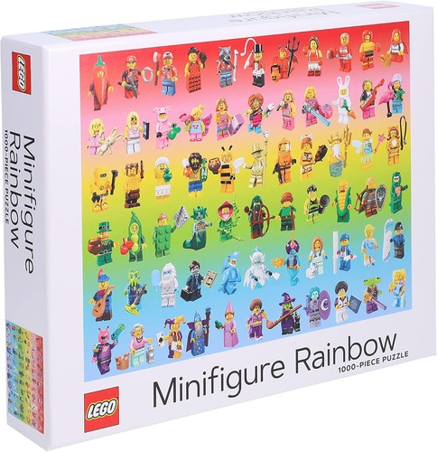 LEGO Minifigure Rainbow 1000-Piece Puzzle Lego - Picture 6 of 6