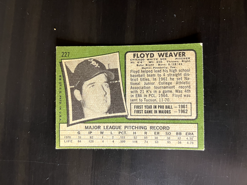 1971 Topps Baseball #1-262. You-Pick Complete-Your-Set. Low Ship. Up to 10% Off - Picture 433 of 501