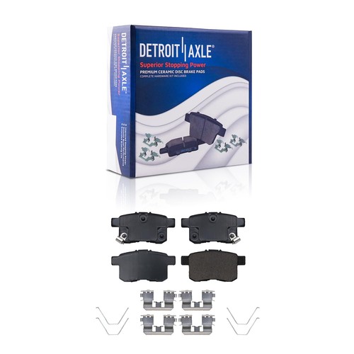 11.10" Front Rear Brake Rotors Ceramic Brake Pads Kit for 2008-2017 Honda Accord - Picture 9 of 9