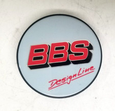 BBS Design Line "Red over Gray" Wheel Hub Center Cap Emblem Chip - New *56mm*