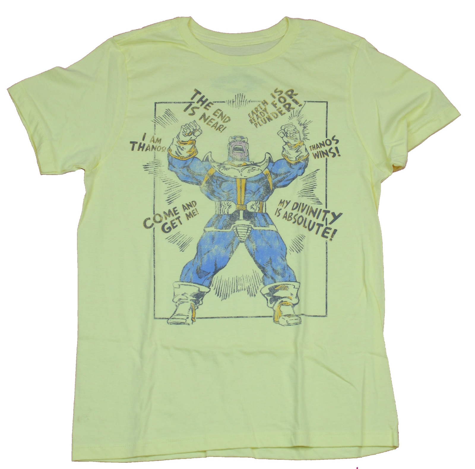 ALTRA T shirt Thanos Adulto Nuova Thanos vince e altre Mad Titan Musings