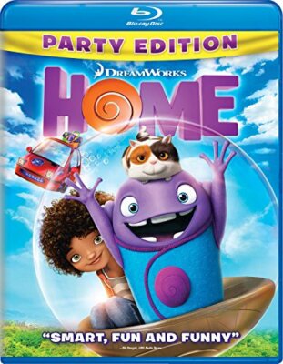 Home - Party Edition (Blu-Ray/DVD, 2015) NEW