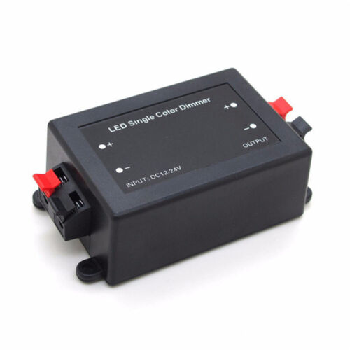 12V 24V Black Wireless RF Remote Controller Dimmer Switch for LED Strip Light - Picture 3 of 7