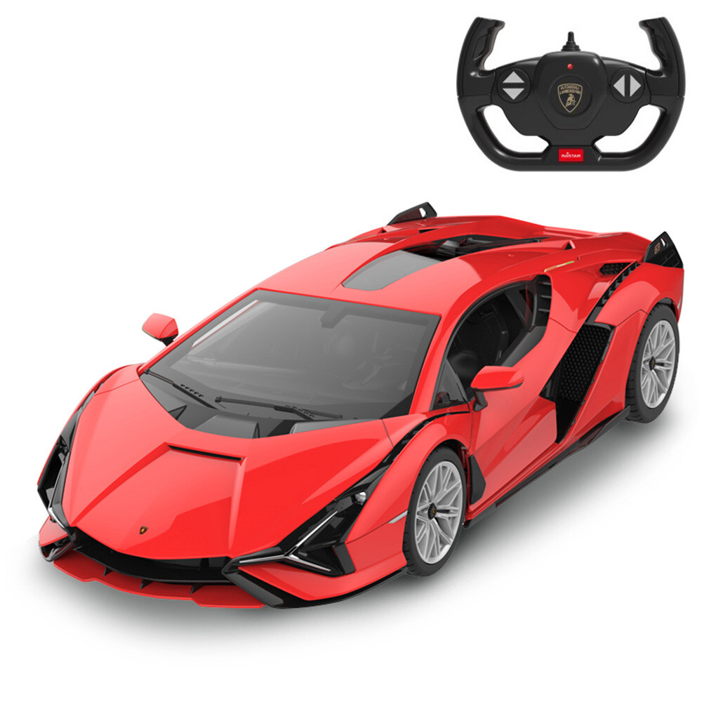RASTAR RC Car 1/14 Lamborghini Sian FKP 37 Radio Remote Control  R/C Red