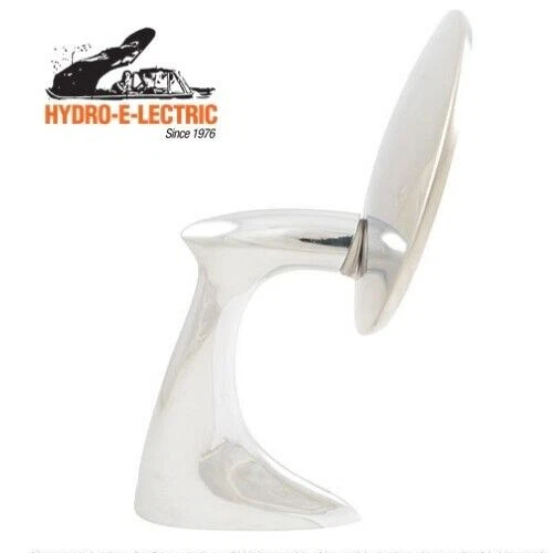 Espejo retrovisor lateral exterior cromado Ford 1949-1951 nuevo con junta - se adapta a diestro/derecho Foto 3 de 4