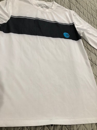 BILLABONG Sz 14 Rash Guard UVA UVB Protection Long Sleeve Boys Basic Skins - Picture 6 of 11