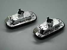 2 x Seitenblinker Blinker Schwarz für Audi A3 8P A4 B6 B7 8E A6 4F
