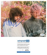 GLAIVE SINGER SIGNED AUTOGRAPHED 8x10 PHOTO RARE MGK Young Star ACOA