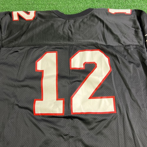 Vintage Champion NFL Atlanta Falcons #12 Black Football Jersey 52 - Picture 6 of 10