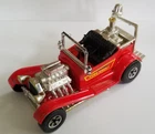 Fire Chief Vintage Red Model Car, Matchbox K50-53, Lesney Prod 1974 (11cm)