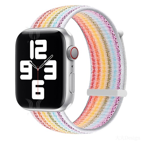 New Nylon Sport Loop wrist Band Strap for Apple Watch Series 10 9 8 7 6 5 4 3 SE - Picture 21 of 25