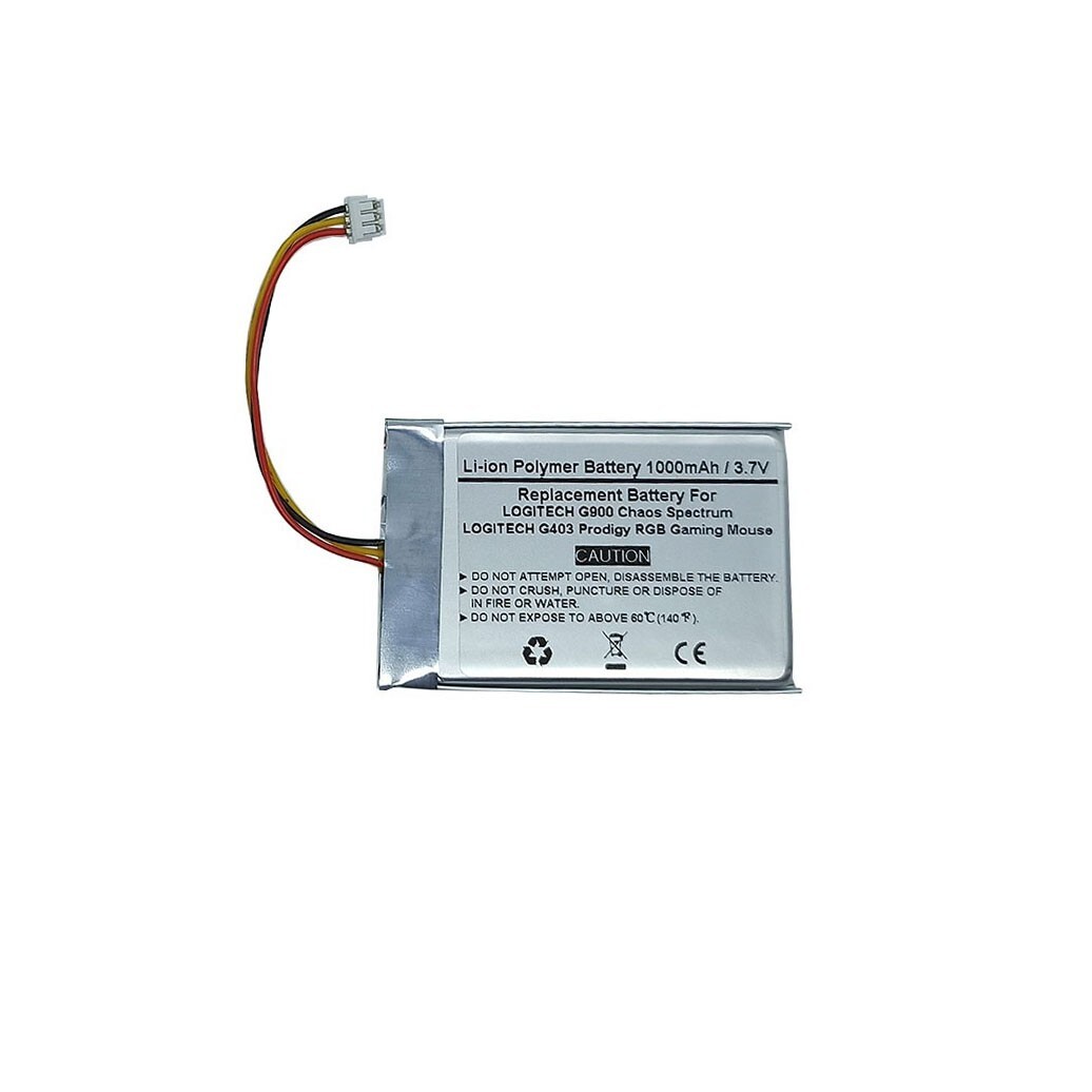 Logitech G900 Chaos Spectrum G403 Prodigy Gaming Mouse Replacement Battery-image