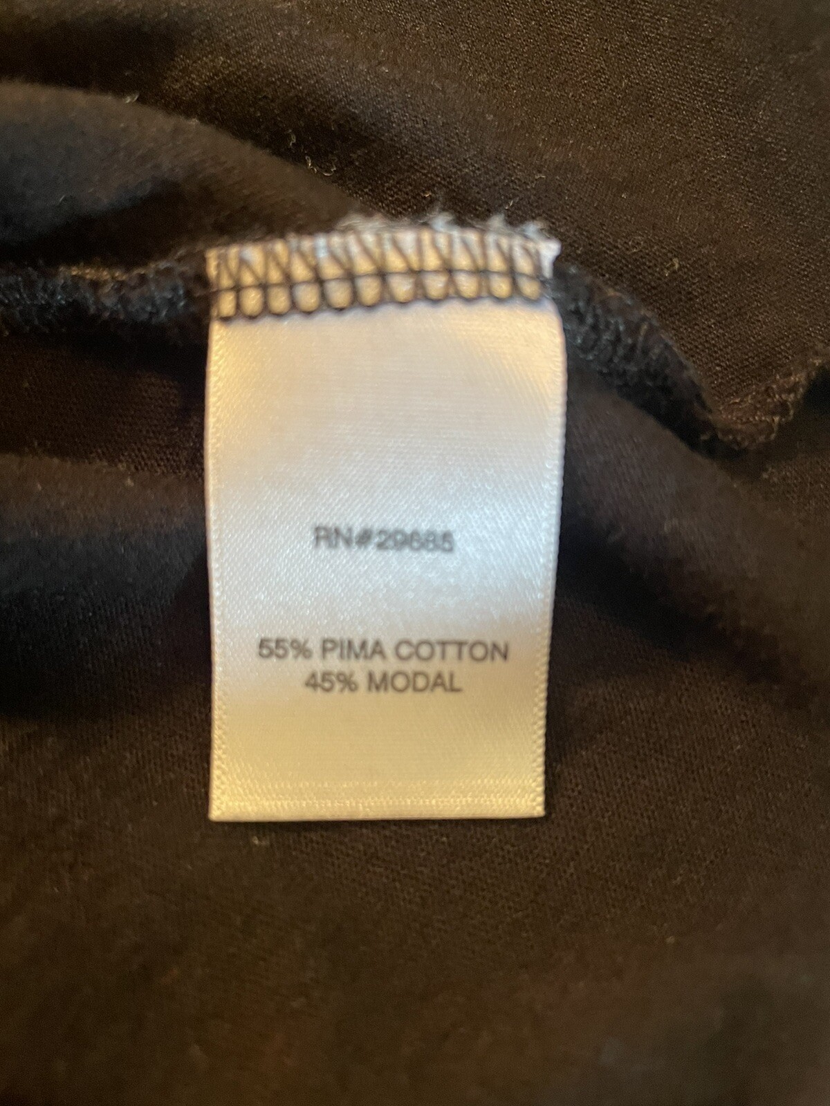 Pendleton Pullover Basic Tee Black Cotton Womens … - image 5