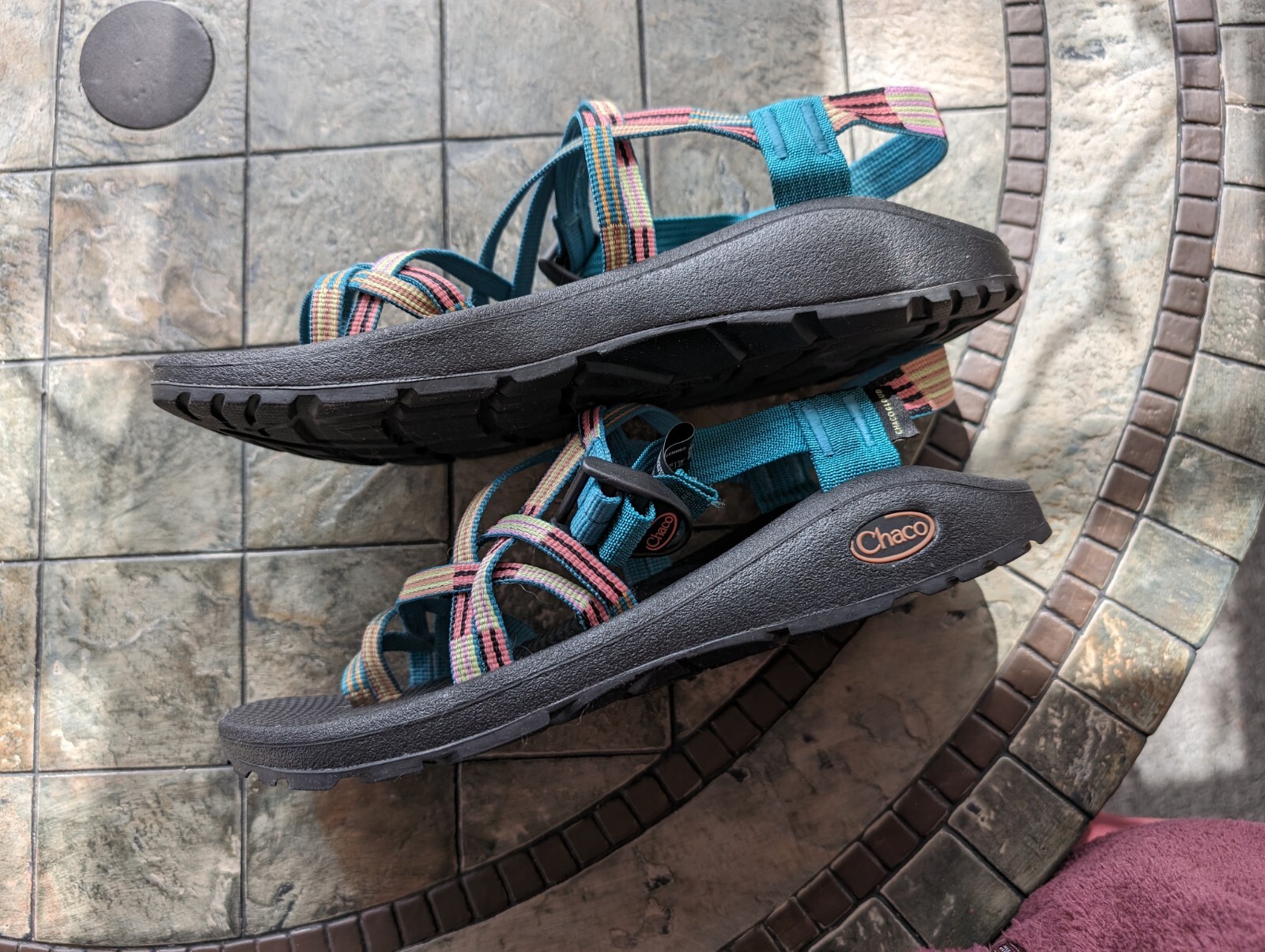 Lotto 2 paia sandali chaco donna 10 usati in ottime condizioni