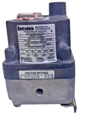 DPD2T-H18SS Barksdale DPD2T Housed Diaphragm Differential Pressure Switch