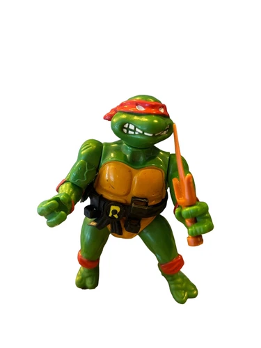 Vintage TMNT Teenage Mutant Ninja Turtles Raphael 1988 Incomplete