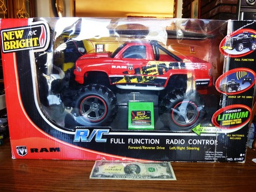 New Bright RAM HEMI 1/10 Full Function 6.4v Lithium RC Pickup Truck NEW! - Picture 11 of 12