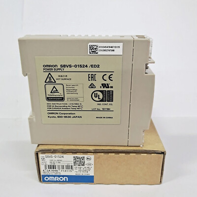 New Omron 100-240VAC S8VS-01524 S8VS-01524 Power Supply 1 year