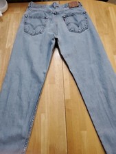 Levis 550 Jeans 33x30 tag Blue Loose Fit Tapered Leg USA Made 90s Mens