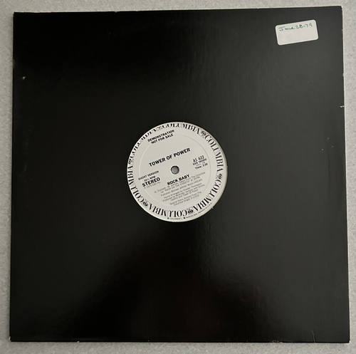 Tower Of Power – Rock Baby 12" Long 6:51 / Short 3:28 White Label DJ Promo Funk - Picture 3 of 3