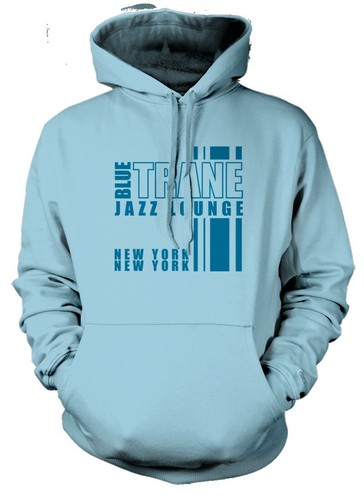 Coltrane Lounge Felpa Trane Con Jazz Cappuccio John Blue Inspired TwxqdPqpF