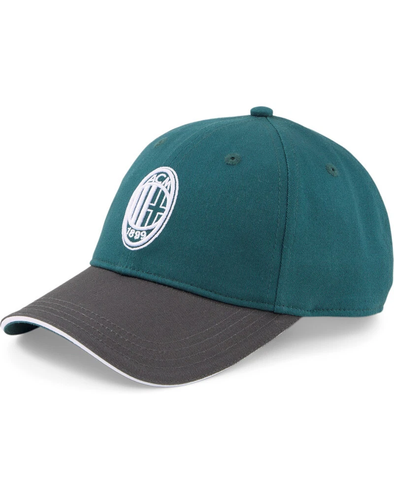 AC Milan Puma Unisex Cotton Green Hat ARCHIVE Baseball