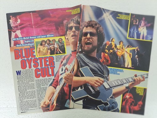 Bravo Berichte Seite / Blu Oyster Cult / Eric Bioon u. Allen Lanier