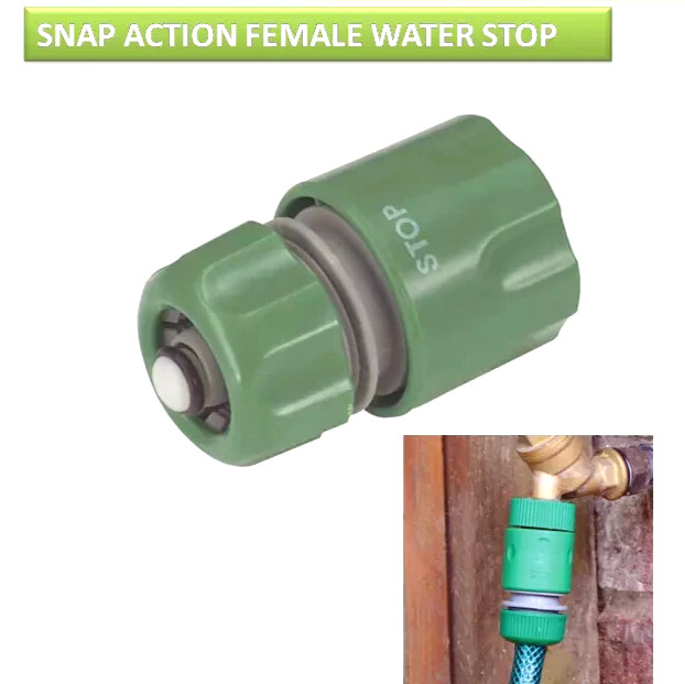 Kingfisher Garden 605Sncp  Snap Action Female Water Stop