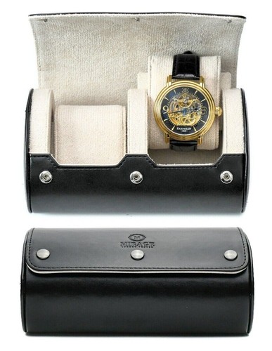 Watch Travel Case Leather Watch Case For Men Travel Watch Roll Case (VARIATIONS) - Picture 304 of 440