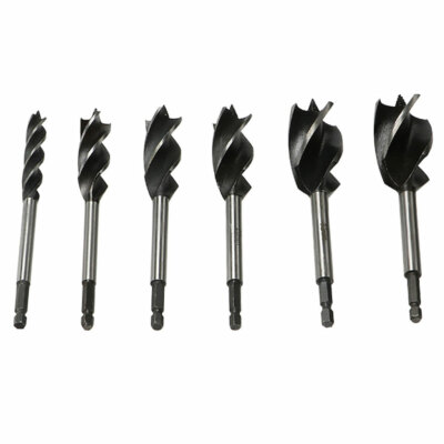 10-35mm Lange Schnecke Holz Bohrer 4 Flöte Hex Shank Lochsäge für Holz Schneiden