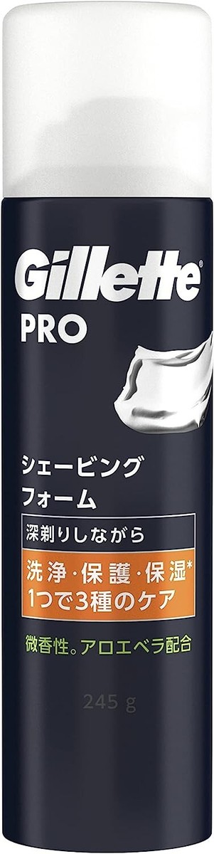 Gillette PRO Shaving Foam, 8.5 oz (245 g) Instantly Changes into
