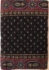 Vera Bradley Rare Retired Black Book Cover Excellent Condition Vintage