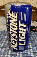 Keystone Light Beer Inflatable Can 28” Tall 15” Wide  