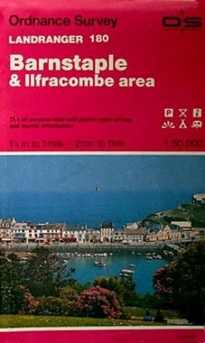Landranger Maps: Barnstaple and Ilfracombe..., Ordnance Survey Sheet map, folded